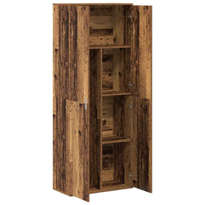 Highboard Παλιό ξύλο 70 x 33.5 x 180 εκ. Επεξεργασμένο ξύλο - Pakobazaar