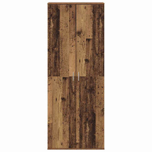 Highboard Παλιό ξύλο 70 x 33.5 x 180 εκ. Επεξεργασμένο ξύλο - Pakobazaar