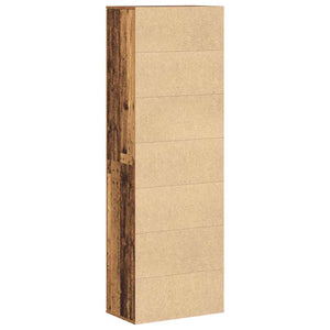Highboard 60 x 35 x 180 εκατοστά Επεξεργασμένο Ξύλο Παλιό Ξύλο - Pakobazaar