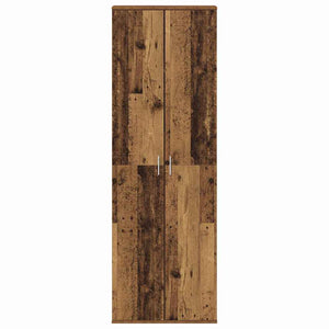Highboard 60 x 35 x 180 εκατοστά Επεξεργασμένο Ξύλο Παλιό Ξύλο - Pakobazaar