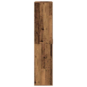Highboard 80 x 39 x 178 εκ Επεξεργασμένο Ξύλο Παλαιωμένο ξύλο