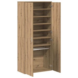 Highboard 80 x 39 x 178 εκ Επεξεργασμένο Ξύλο Artisan Δρυς