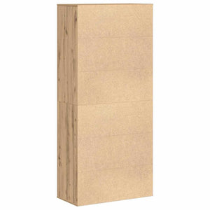 Highboard 80 x 39 x 178 εκ Επεξεργασμένο Ξύλο Artisan Δρυς