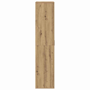 Highboard 80 x 39 x 178 εκ Επεξεργασμένο Ξύλο Artisan Δρυς