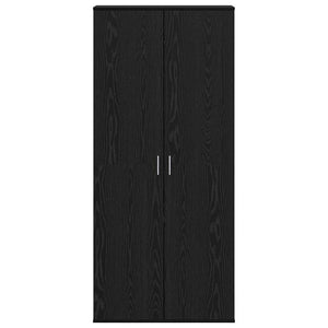 Highboard 80 x 39 x 178 εκ Επεξεργασμένο Ξύλο Μαύρη Δρυς
