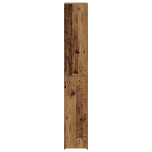 Highboard 2 pcs Παλιό ξύλο 30 x 42,5 x 185 εκ - Pakobazaar