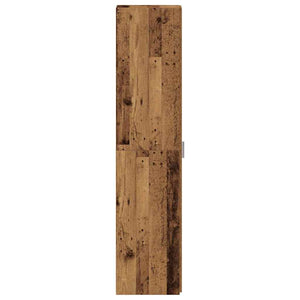 Highboard 2 pcs Παλιό ξύλο 30 x 42,5 x 185 εκ - Pakobazaar
