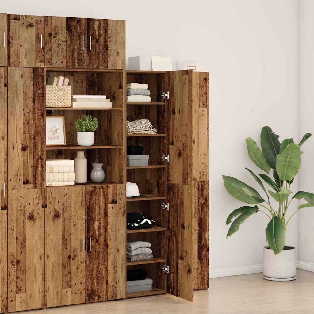Highboard Παλιό ξύλο 40 x 42,5 x 185 εκ. - Pakobazaar