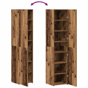 Highboard Παλιό ξύλο 40 x 42,5 x 185 εκ. - Pakobazaar