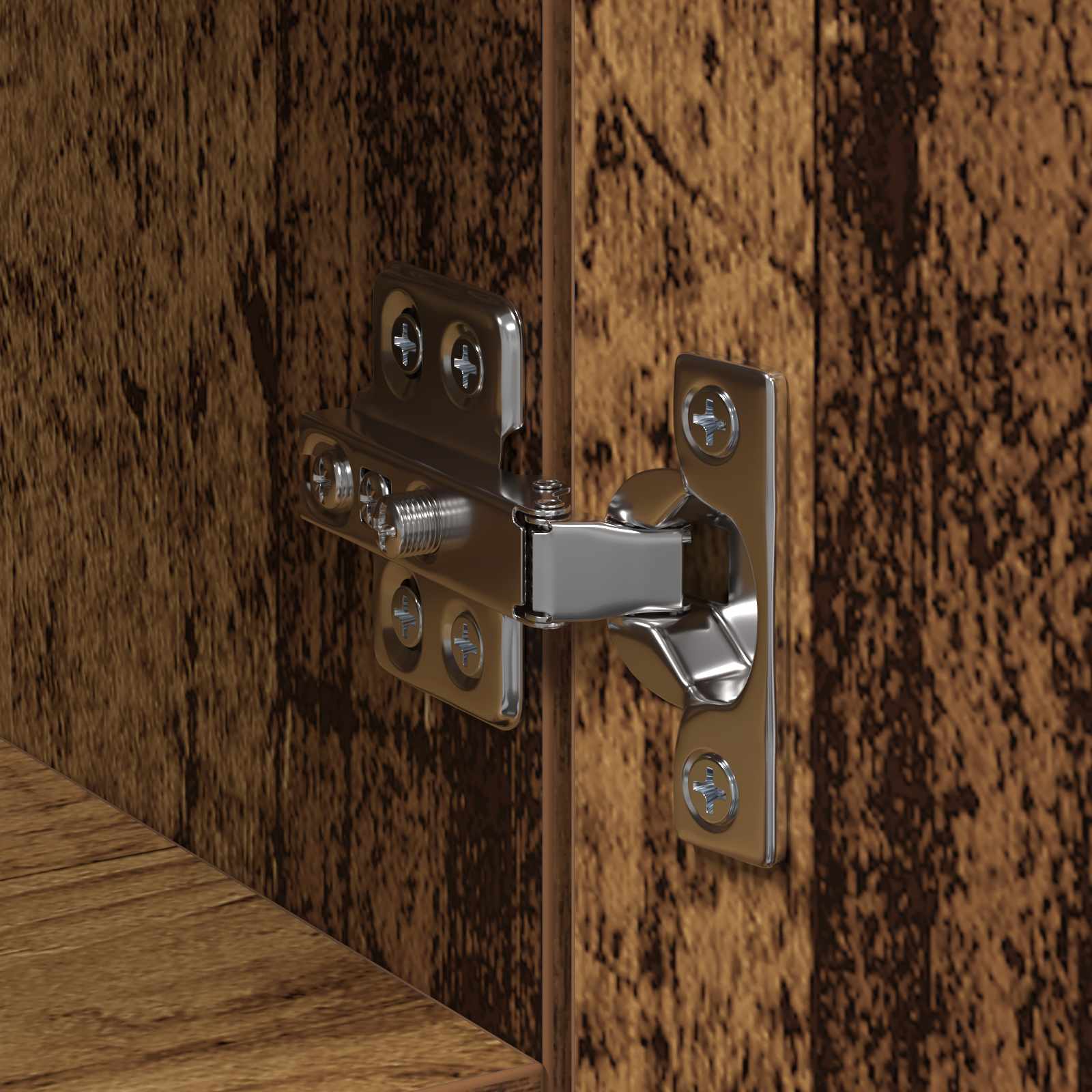 Highboard 2 pcs Παλιό ξύλο 45 x 42,5 x 185 εκ. - Pakobazaar