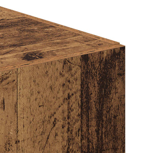 Highboard 2 pcs Παλιό ξύλο 45 x 42,5 x 185 εκ. - Pakobazaar