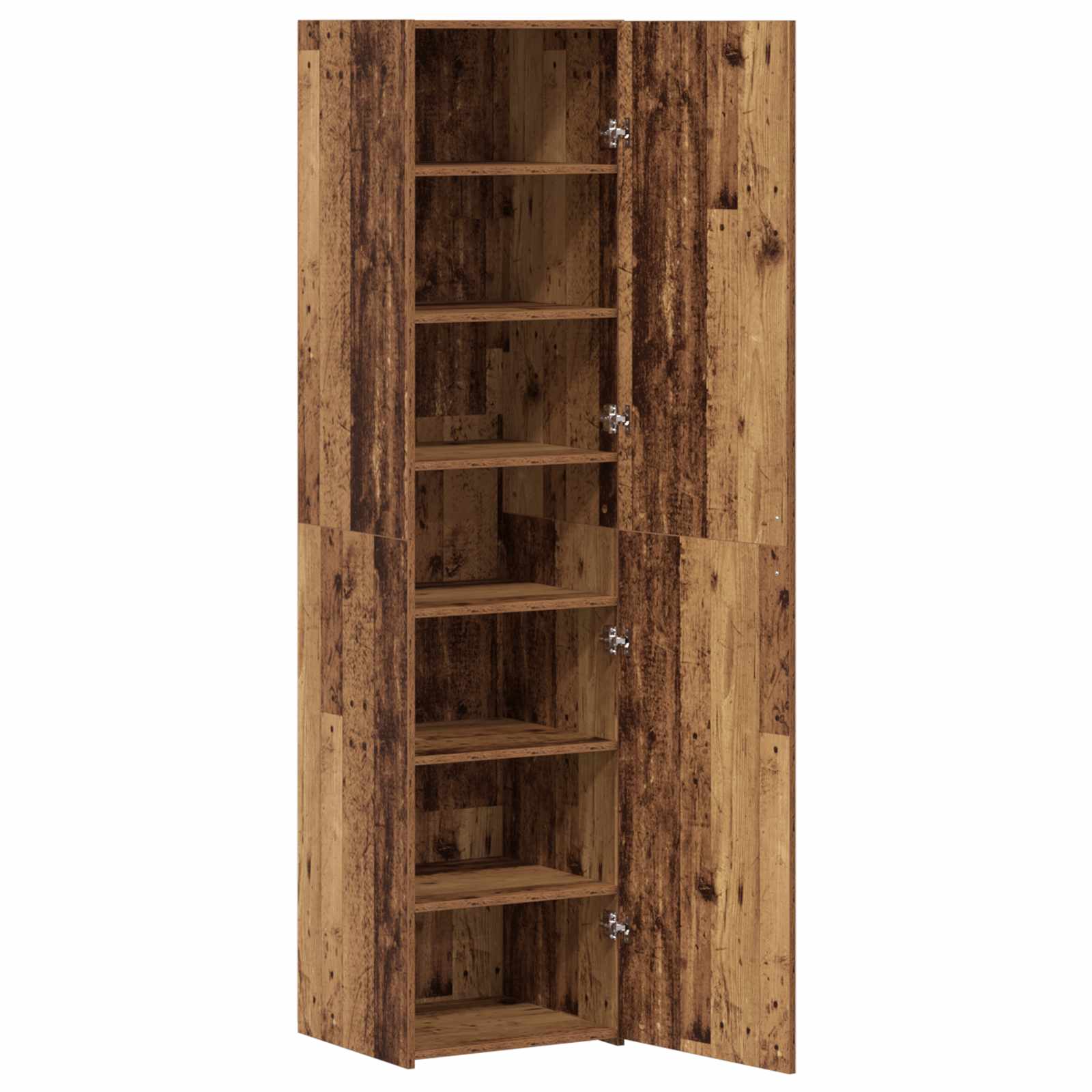 Highboard 2 pcs Παλιό ξύλο 45 x 42,5 x 185 εκ. - Pakobazaar
