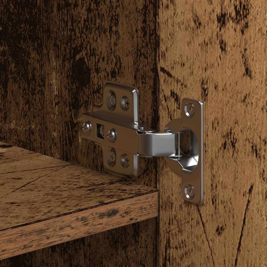 Highboard 2 pcs Παλιό ξύλο 70 x 42,5 x 185 εκ - Pakobazaar