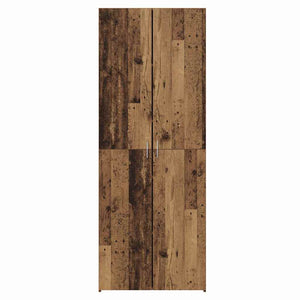 Highboard 2 pcs Παλιό ξύλο 70 x 42,5 x 185 εκ - Pakobazaar