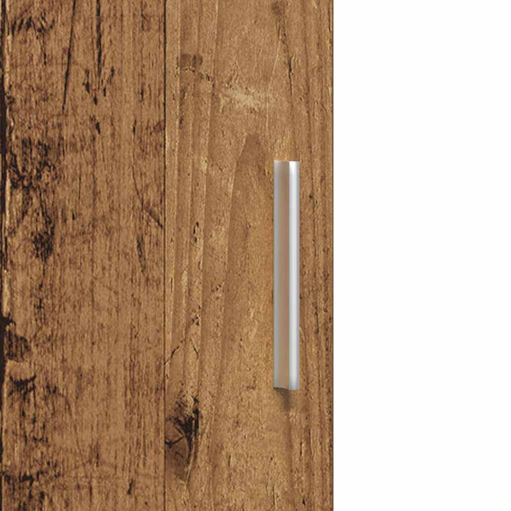 Highboard 2 pcs Παλιό ξύλο 80 x 42 x 185 εκ - Pakobazaar