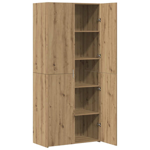 Highboard 2 pcs Artisan Oak 80 x 42 x 185 εκ - Pakobazaar