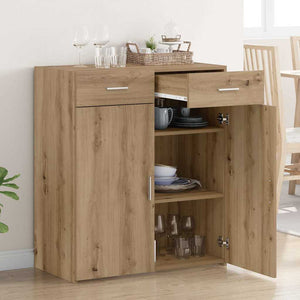 Ντουλάπι αποθήκευσης artisan δρυς 80 x 42.5 x 93.5 εκ. - Pakobazaar