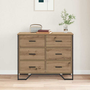 Κουτί με συρτάρια 2 pcs Artisan Oak 91 x 35,5 x 74,5 εκ. - Pakobazaar