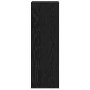 Βάση φυτών 2 pcs Μαύρη Οξυά 33 x 33 x 100 cm Επεξεργασμένο ξύλο - Pakobazaar
