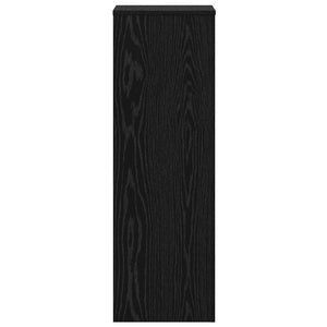 Βάση φυτών 2 pcs Μαύρη Οξυά 33 x 33 x 100 cm Επεξεργασμένο ξύλο - Pakobazaar