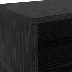 Γραφείο Μαύρη δρυς 200 x 55 x 91 εκ. Επεξεργασμένο ξύλο