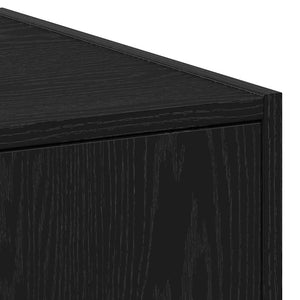 Φαρμακοποιϊκή Ντουλάπα Μαύρη δρυς 40 x 41 x 174.5 εκ.