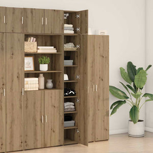 Ντουλάπα Αποθήκευσης με Ράφια Artisan Δρυς 30 x 42,5 x 225 εκ