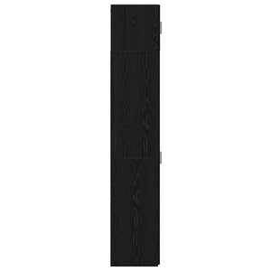 Ντουλάπι αποθήκευσης 3 pcs Μαύρη Οξυά 30 x 42,5 x 225 εκ - Pakobazaar