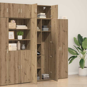 Ντουλάπι αποθήκευσης 3 τμχ. Artisan Oak 70 x 42,5 x 185 εκ