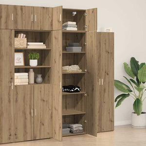 Ντουλάπι αποθήκευσης 2 τμχ. Artisan Oak 70 x 42,5 x 225 εκ