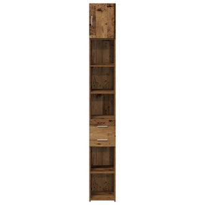 Ντουλάπι αποθήκευσης 2 pcs Παλιό ξύλο 30 x 42,5 x 225 εκ - Pakobazaar