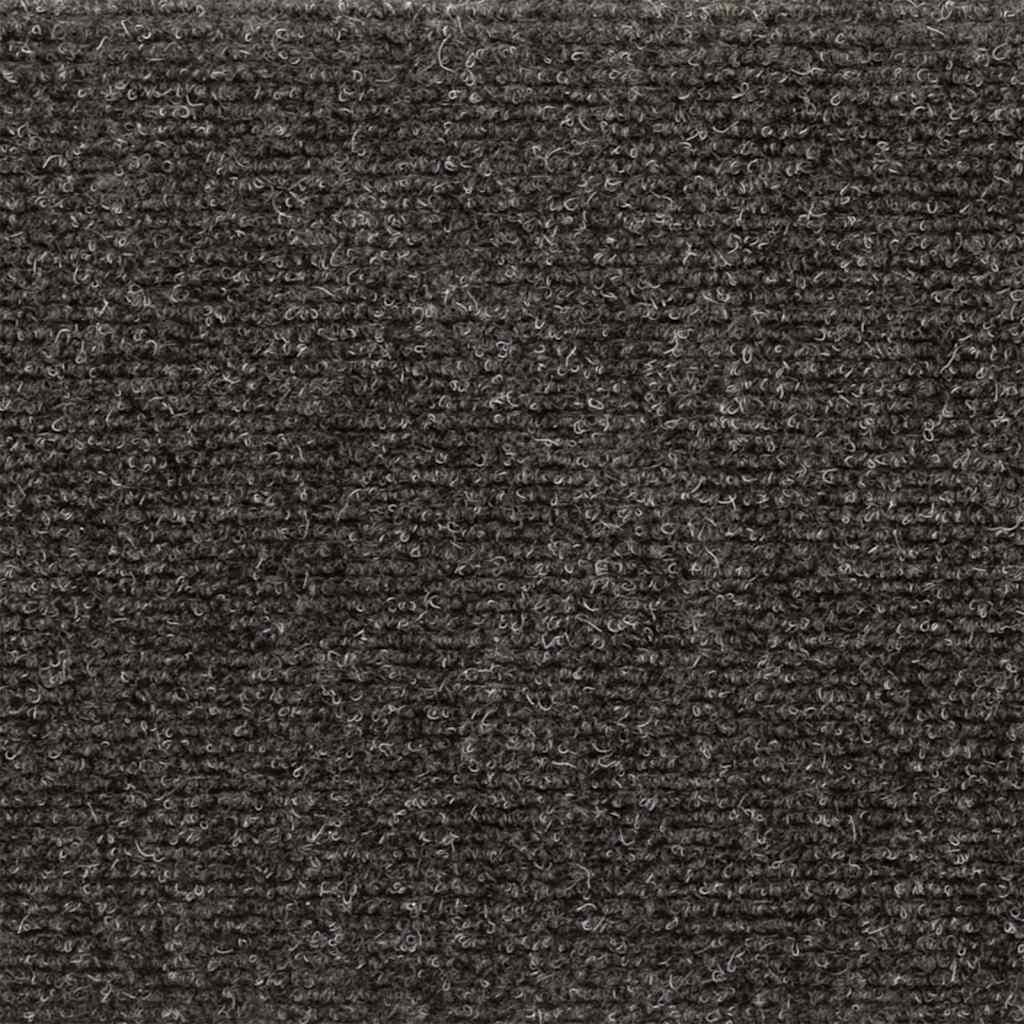 Αυτοκόλλητα Πατάκια Σκαλιών 30 τεμ. Ανθρακί Ορθογώνια 76x20 εκ.