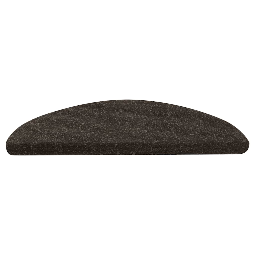 Πατάκια Σκάλας Αυτοκόλλητα 30 τεμ. Ανθρακί 56 x 17 x 3 εκ. - Pakobazaar