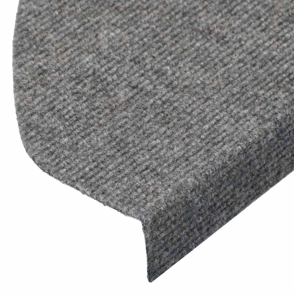 Πατάκια Σκάλας Αυτοκόλλητα 30 τεμ. Γκρι 65 x 22,5 x 3,5 εκ. - Pakobazaar