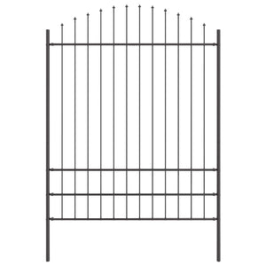 Φράχτης Κήπου 4 pcs Γκρι 170 x 225 cm - Pakobazaar