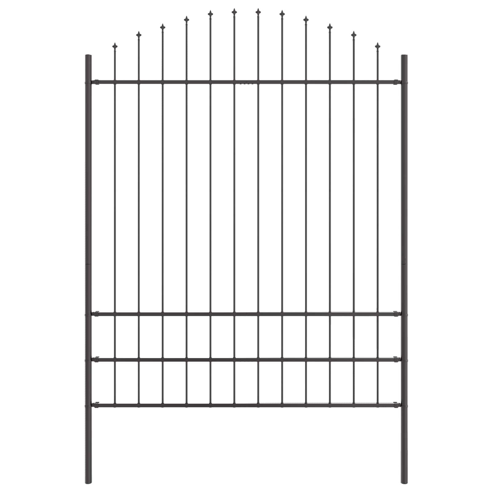 Φράχτης Κήπου 7 pcs Γκρι 170 x 225 cm - Pakobazaar