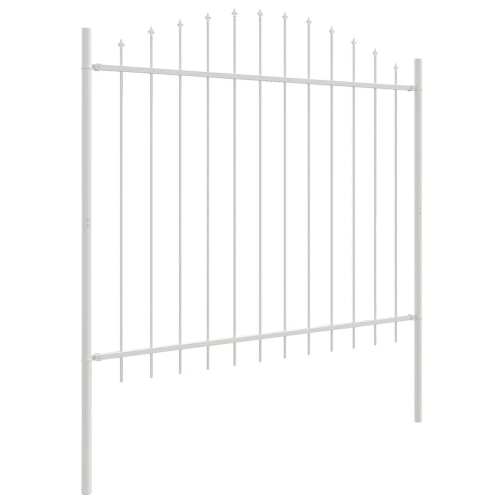 Φράχτης Κήπου 2 pcs Λευκό 170 x 165 cm