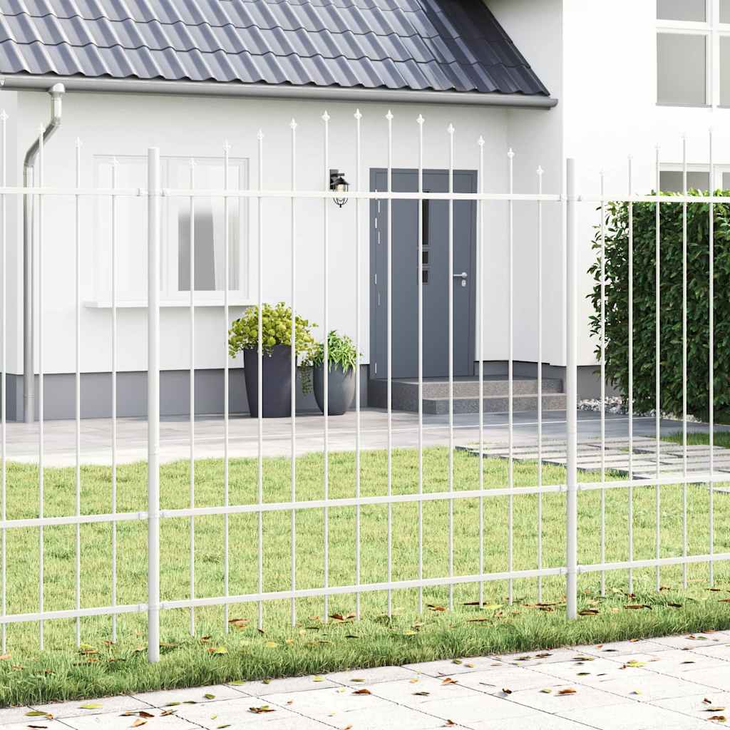 Φράχτης Κήπου 3 pcs Λευκό 170 x 215 cm