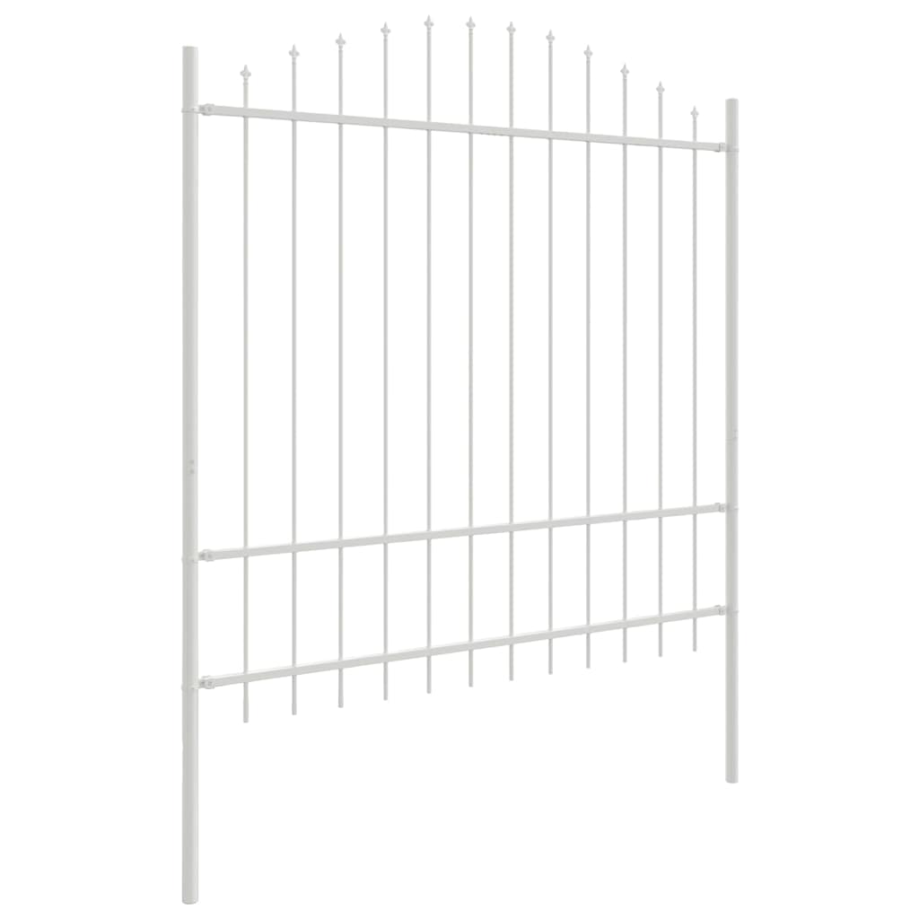 Φράχτης Κήπου 3 pcs Λευκό 170 x 215 cm