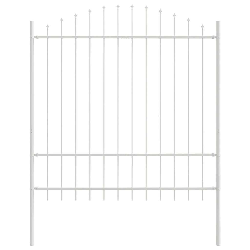 Φράχτης Κήπου 5 pcs Λευκό 170 x 215 cm