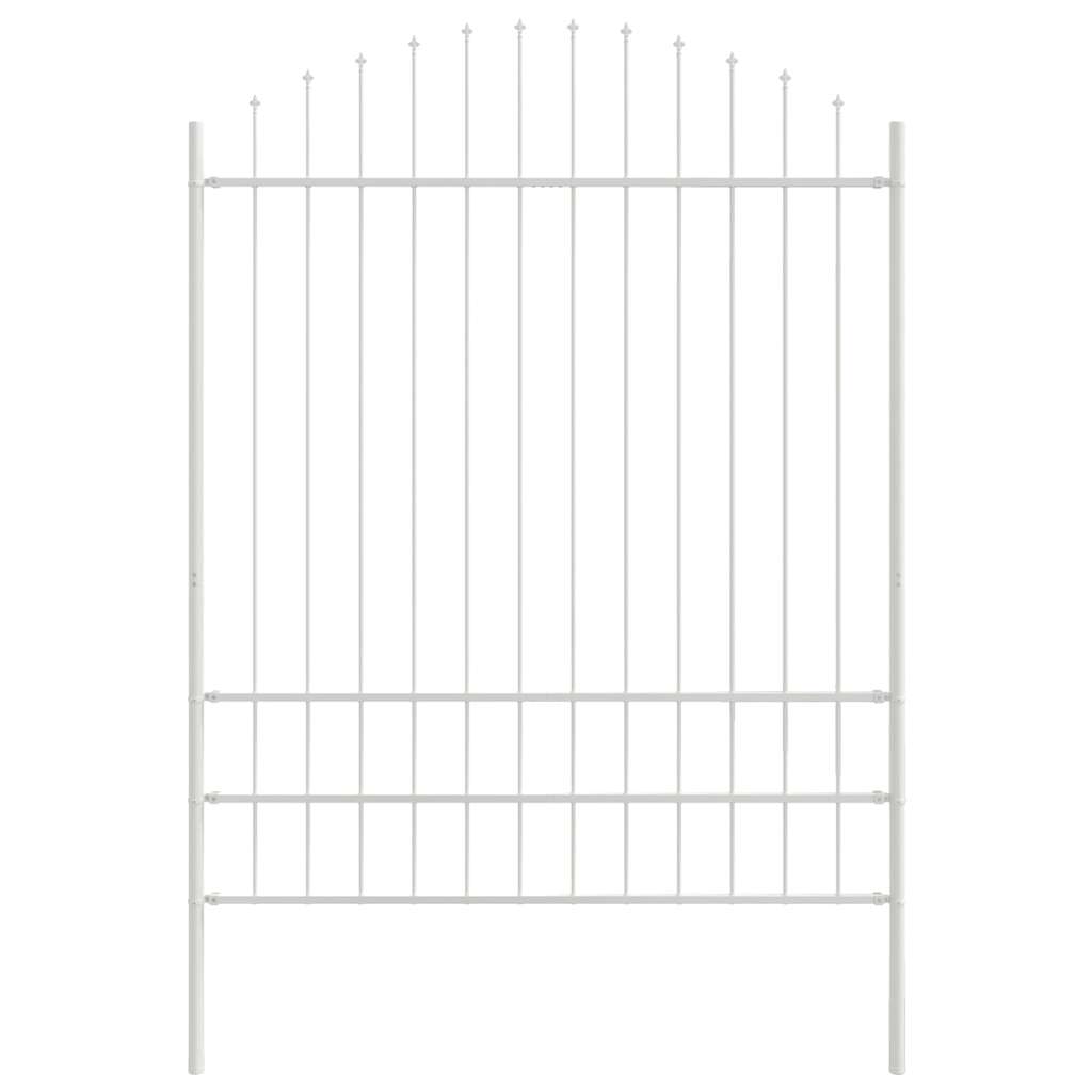 Φράχτης Κήπου 6 pcs Λευκό 170 x 225 cm