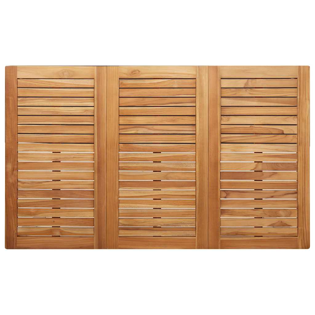 Σέτ φαγητού για κήπο 5 pcs Καφέ Στερεό Ξύλο Τίκ