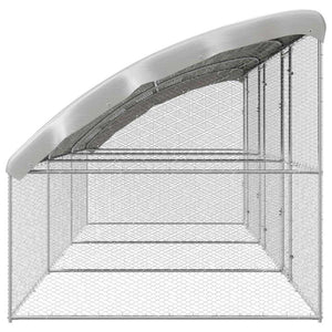 Κλουβί για κότες 3 pcs Ασημί 600 x 200 x 198,5 εκ - Pakobazaar