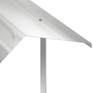 Καπνοδόχος Ασημί 60 x 60 x 38 cm Ανοξείδωτο ατσάλι