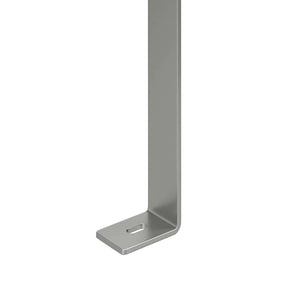 Καπνοδόχος Ασημί 60 x 60 x 38 cm Ανοξείδωτο ατσάλι