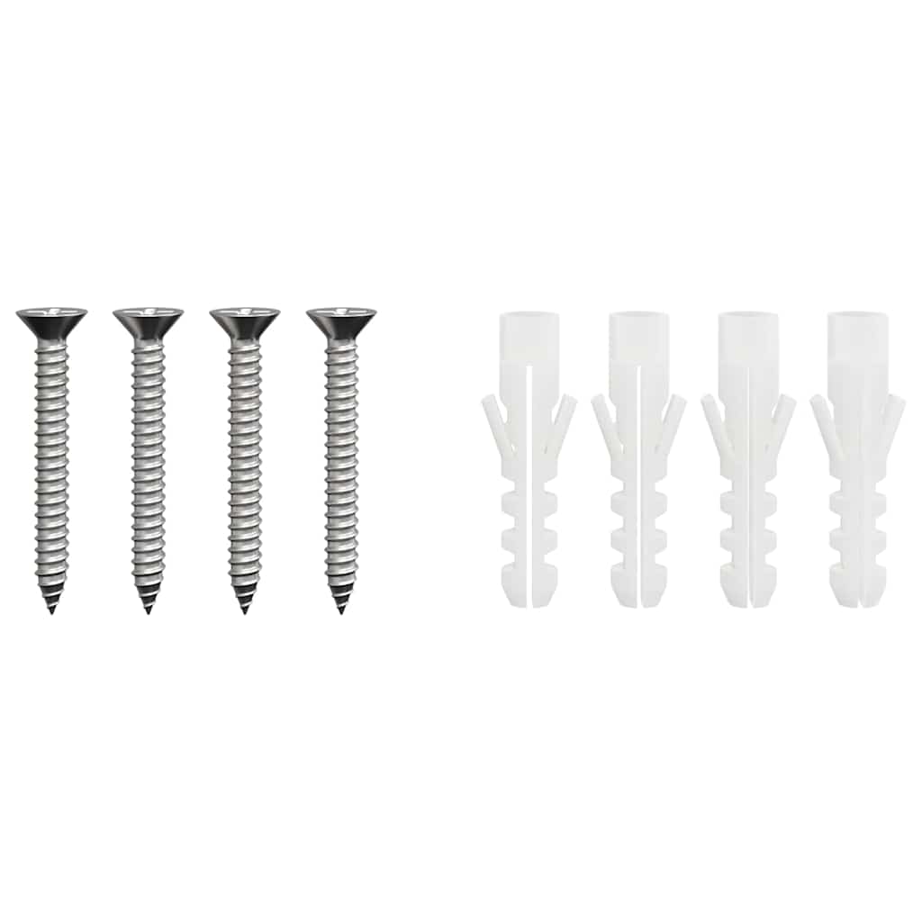 Επέκταση Καμινάδας Ασημί 35 x 35 x 132 εκ Ανοξείδωτο ατσάλι - Pakobazaar