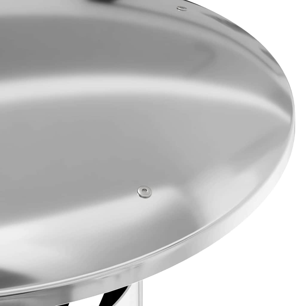 Κάλυμμα Βροχής Καμινάδας Ασημί 35 x 35 x 20 εκ