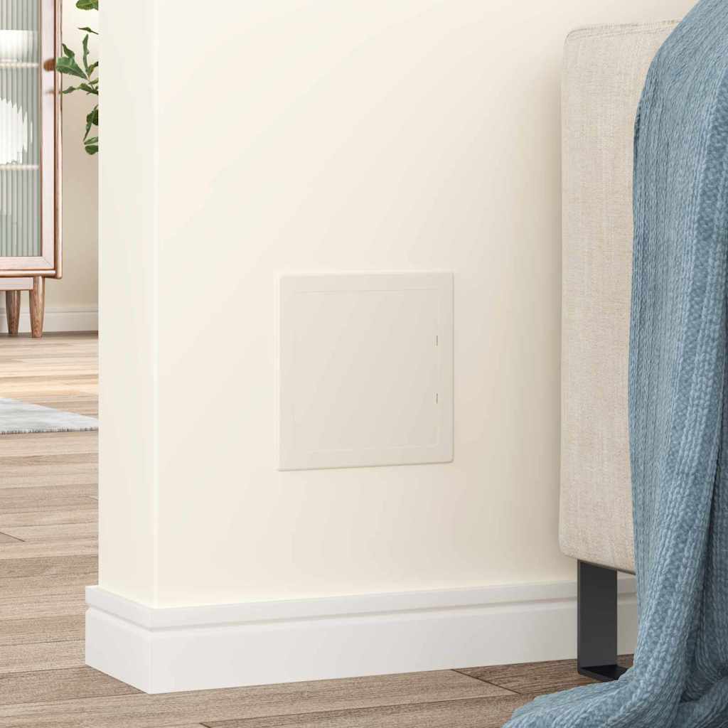 Πίνακες Πρόσβασης 2 pcs Λευκό 15 x 15 εκ ΑΒΣ Πλαστικό - Pakobazaar