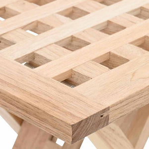 Τραπεζάκι σαλονιού Καφέ 33 x 33 x 40,5 εκ Στερεό ξύλο καρυδιάς