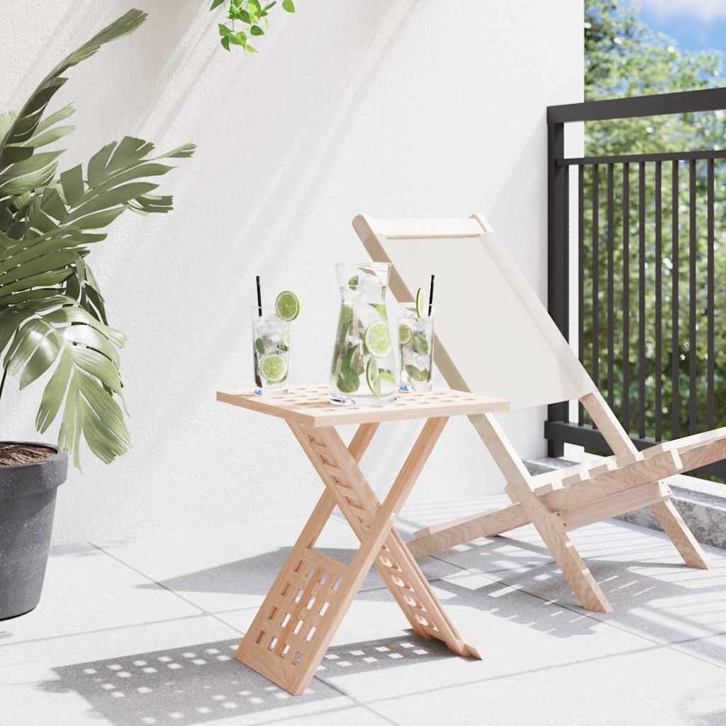Τραπεζάκι σαλονιού Καφέ 33 x 33 x 40,5 εκ Στερεό ξύλο καρυδιάς